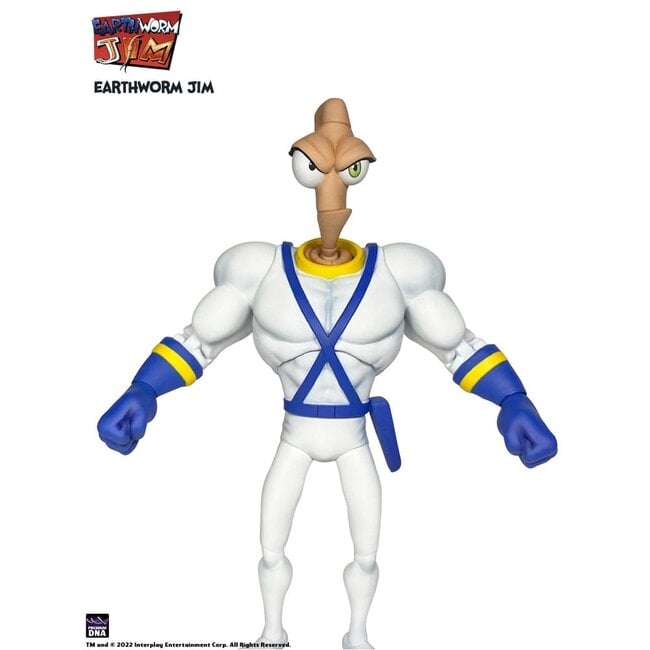 Earthworm Jim Actionfigur Welle 1: Earthworm Jim & Snot 15 cm