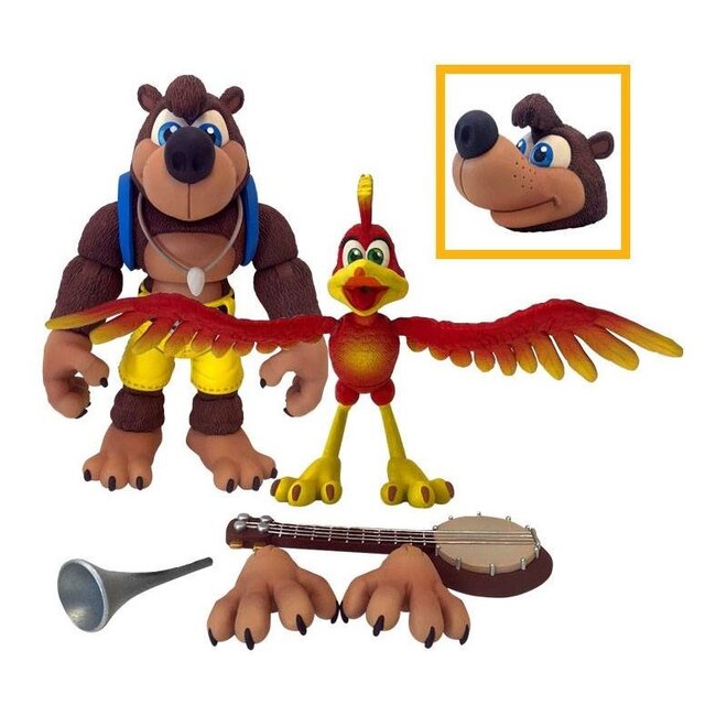 Premium DNA Toys Banjo-Kazooie Actionfiguren 2er-Pack Banjo & Kazooie 27 cm