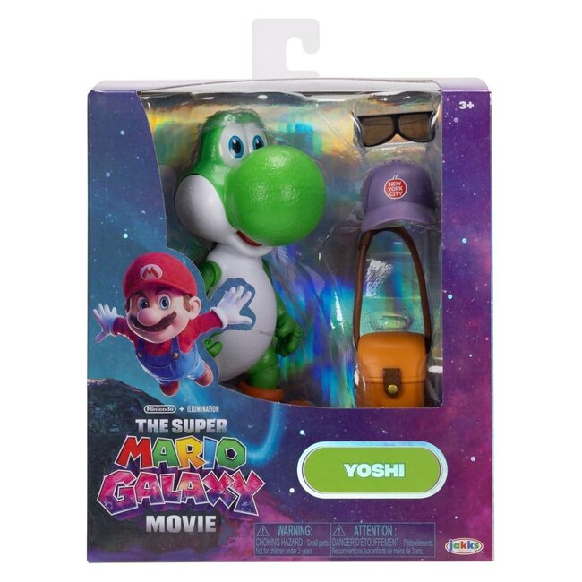 Die Super Mario Galaxy Film-Actionfigur Yoshi, 13 cm