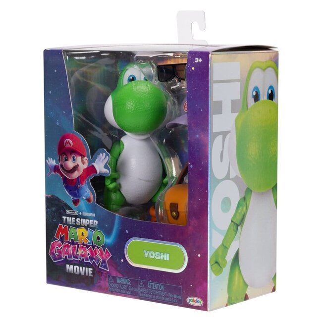Die Super Mario Galaxy Film-Actionfigur Yoshi, 13 cm