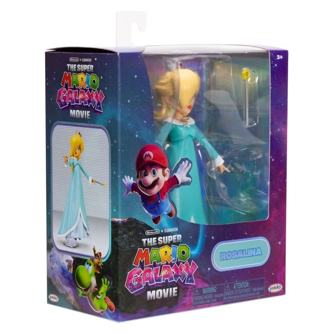 Die Super Mario Galaxy Film-Actionfigur Rosalina, 13 cm