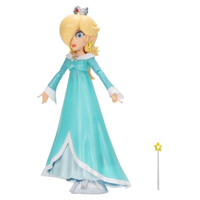 Die Super Mario Galaxy Film-Actionfigur Rosalina, 13 cm