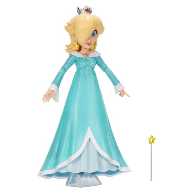 Die Super Mario Galaxy Film-Actionfigur Rosalina, 13 cm