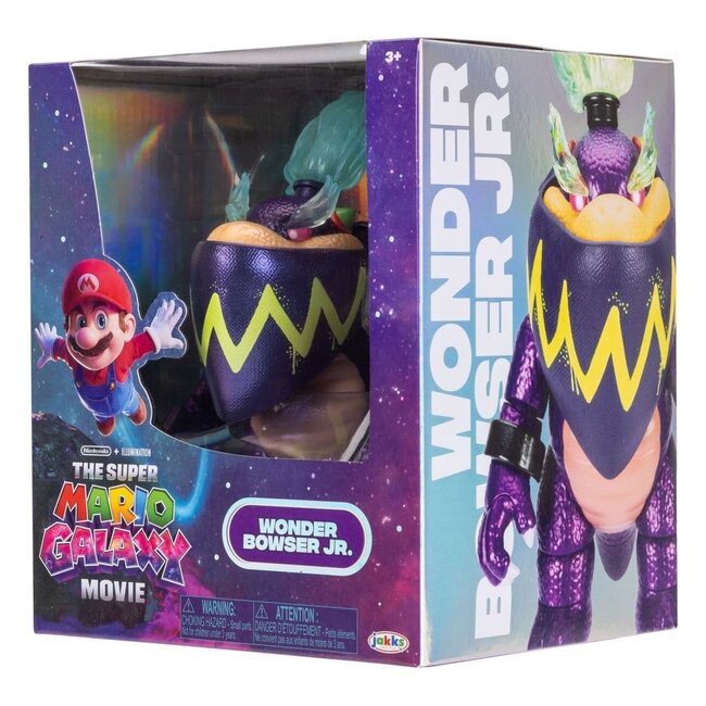 Super Mario Galaxy Film-Actionfigur Wonder Bowser Jr., 13 cm