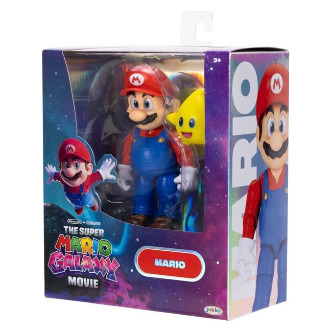 Super Mario Galaxy Film-Actionfigur Mario 13 cm