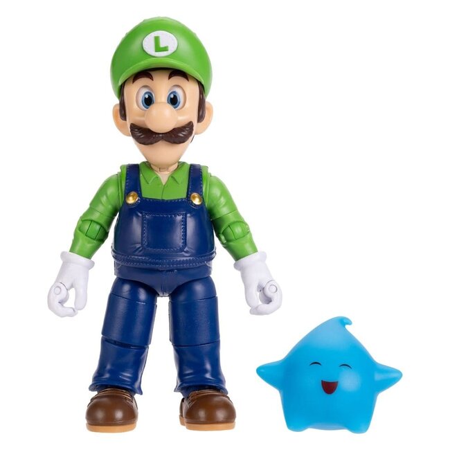 Die Super Mario Galaxy Film-Actionfigur Luigi 13 cm