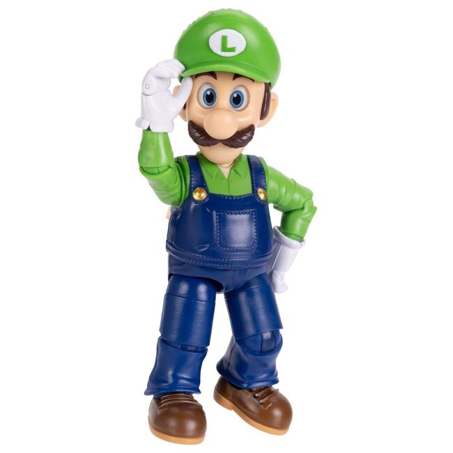 Die Super Mario Galaxy Film-Actionfigur Luigi 13 cm