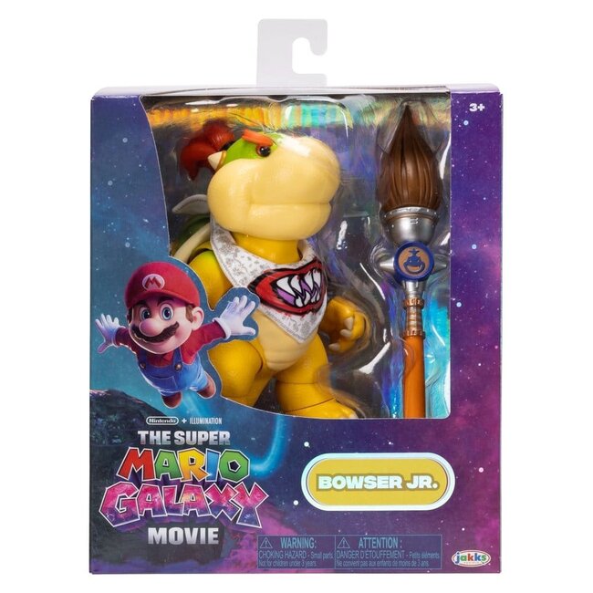 Super Mario Galaxy Film-Actionfigur Bowser Jr., 13 cm