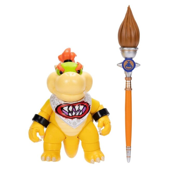 Super Mario Galaxy Film-Actionfigur Bowser Jr., 13 cm