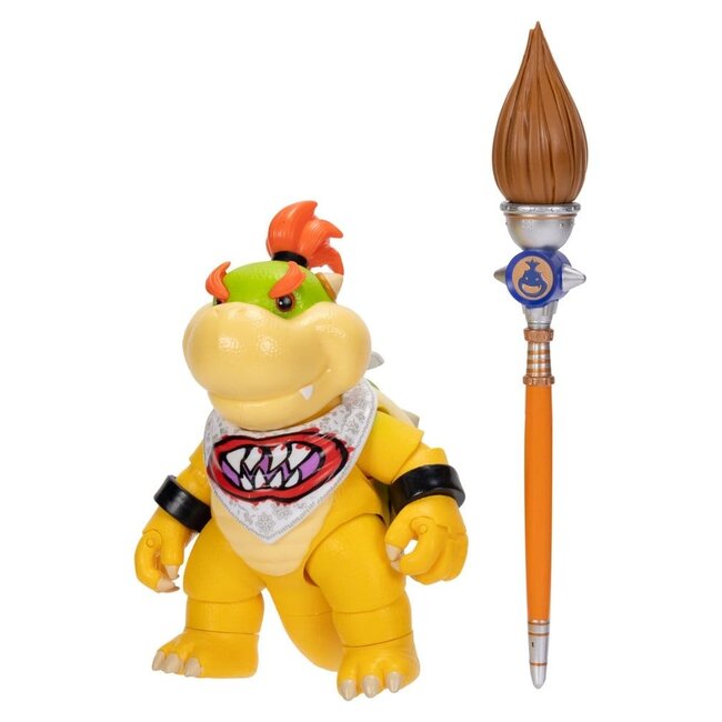 Super Mario Galaxy Film-Actionfigur Bowser Jr., 13 cm