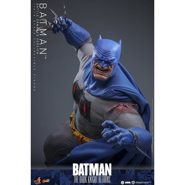Batman: The Dark Knight Returns Comic Masterpiece Action Figure 1/6 Batman (Battle Damaged Version) 32 cm
