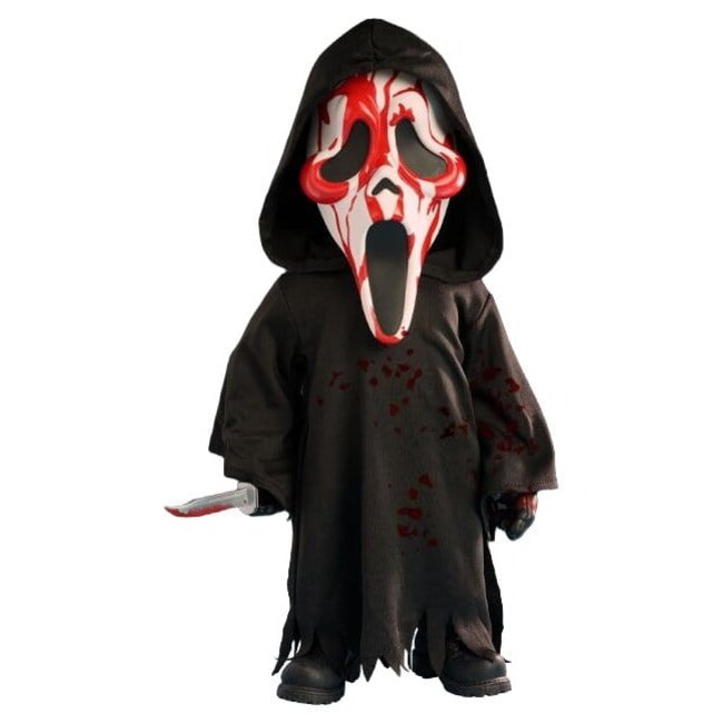 Mezco Toys Scream MDS Roto Plush Doll Bloody Ghost Face 38 cm