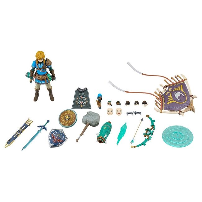 The Legend of Zelda: Tears of the Kingdom Figma Actionfigur Link Tears of the Kingdom Ver. DX Edition 15 cm