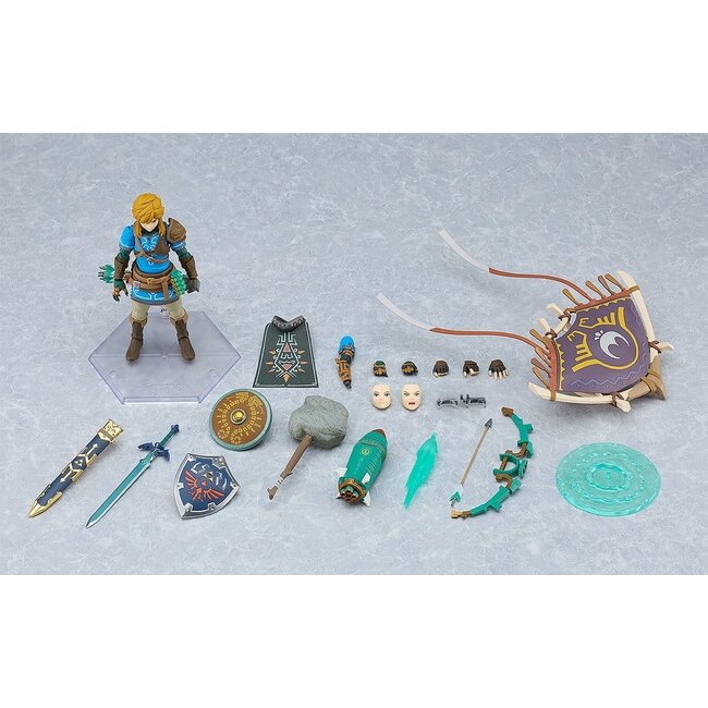 The Legend of Zelda: Tears of the Kingdom Figma Actionfigur Link Tears of the Kingdom Ver. DX Edition 15 cm
