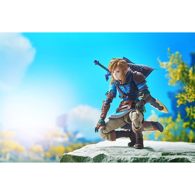 The Legend of Zelda: Tears of the Kingdom Figma Actionfigur Link Tears of the Kingdom Ver. DX Edition 15 cm