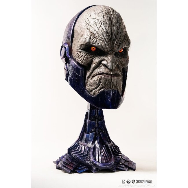 Justice League Darkseid-Kunstmaske im Maßstab 1:1, 52 cm
