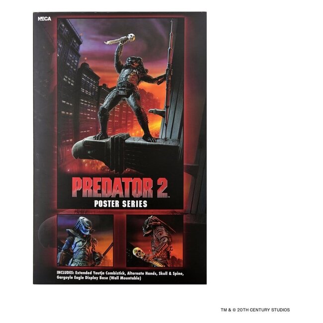 Predator 2 Actionfigur City Hunter Poster Serie 18 cm