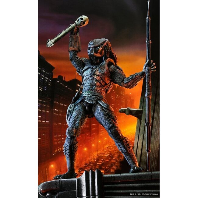 Predator 2 Actionfigur City Hunter Poster Serie 18 cm