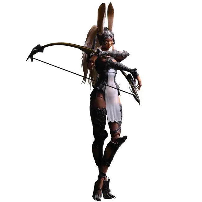 Final Fantasy XII Play Arts Shin Action Figure Fran 7 cm