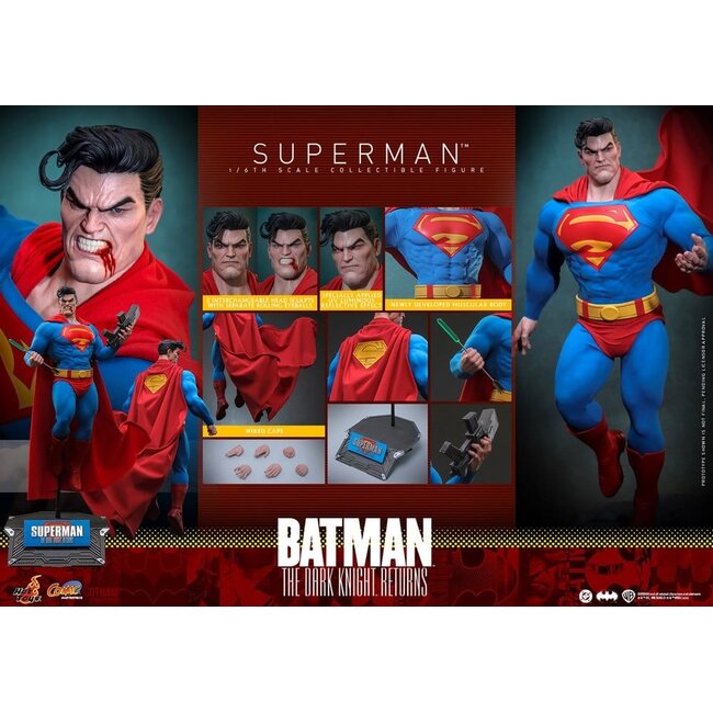 Batman: The Dark Knight Returns Comic Masterpiece Action Figure 1/6 Superman 34 cm