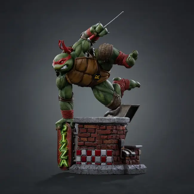 Teenage Mutant Ninja Turtles Art Scale Statue 1/10 Raphael Unleashed 24 cm