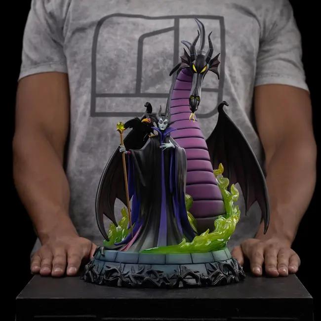 Disney-Bösewichte-Statue im Maßstab 1:10, Maleficent, 40 cm