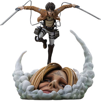 Iron Studios Attack on Titan Art Scale Statue 1/10 Eren Yeager 24 cm
