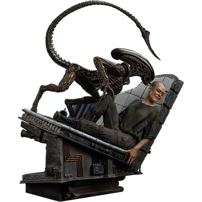 Alien 3 Art Scale Statue 1/10 Ellen Ripley and Dog Alien 23 cm
