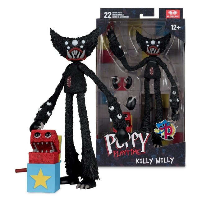 Poppy Playtime Action Figure Killy Willy 19 cm