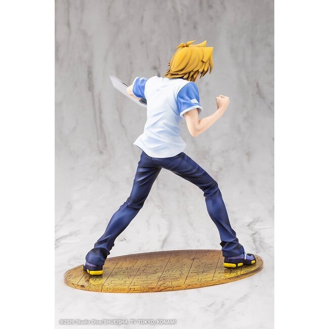Yu-Gi-Oh! ARTFX J PVC Figur 1/7 Katsuya Jonouchi (Joey Wheeler) Passionate Duelists 22 cm
