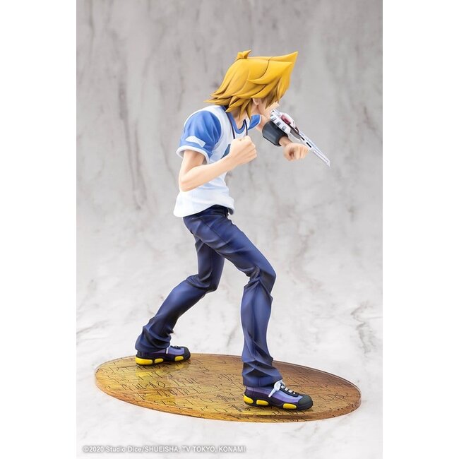 Yu-Gi-Oh! ARTFX J PVC Figur 1/7 Katsuya Jonouchi (Joey Wheeler) Passionate Duelists 22 cm