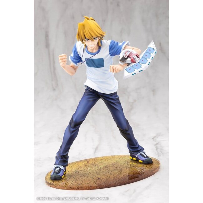 Yu-Gi-Oh! ARTFX J PVC Figur 1/7 Katsuya Jonouchi (Joey Wheeler) Passionate Duelists 22 cm