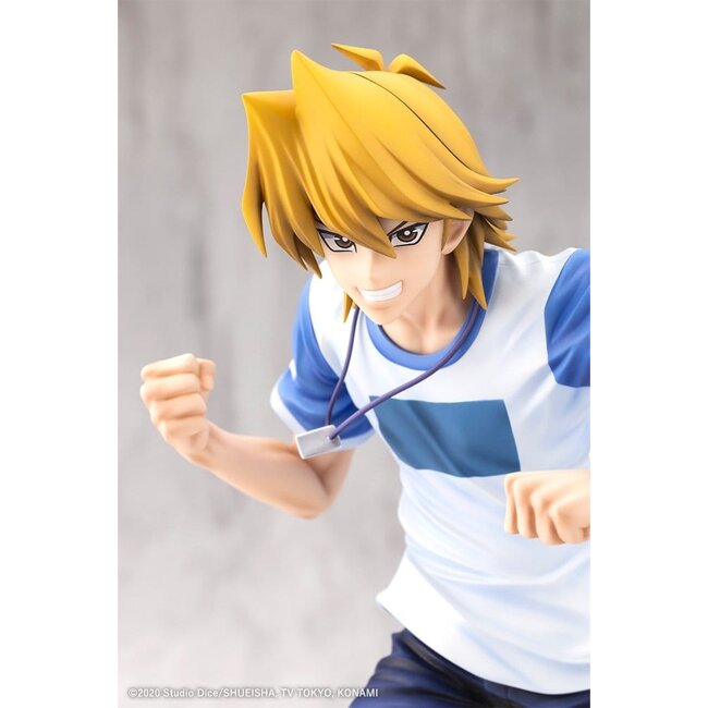 Yu-Gi-Oh! ARTFX J PVC Figur 1/7 Katsuya Jonouchi (Joey Wheeler) Passionate Duelists 22 cm