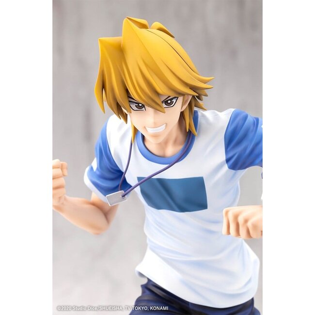 Yu-Gi-Oh! ARTFX J PVC Figur 1/7 Katsuya Jonouchi (Joey Wheeler) Passionate Duelists 22 cm