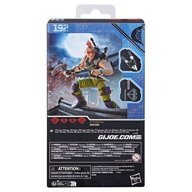 GI Joe Classified Series Actionfigur Nr. 192 Ninja Force Zartan 15 cm