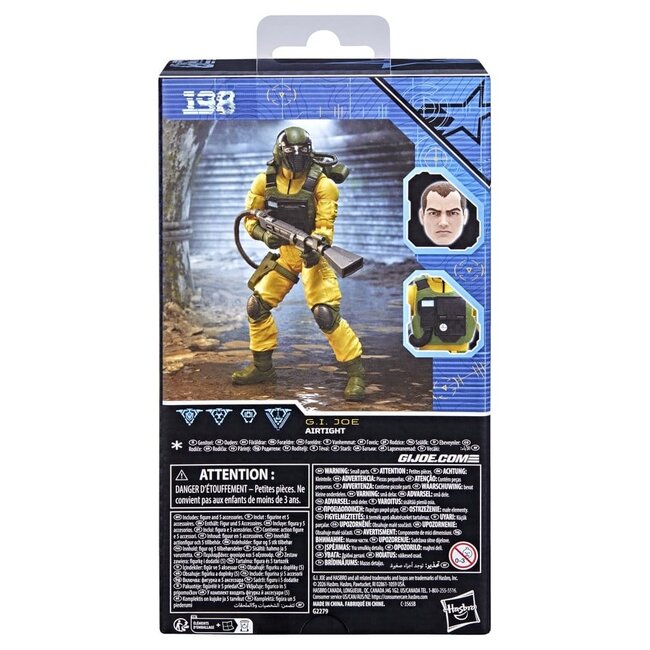 G.I. Joe Classified Series Action Figure #198 Airtight 15 cm