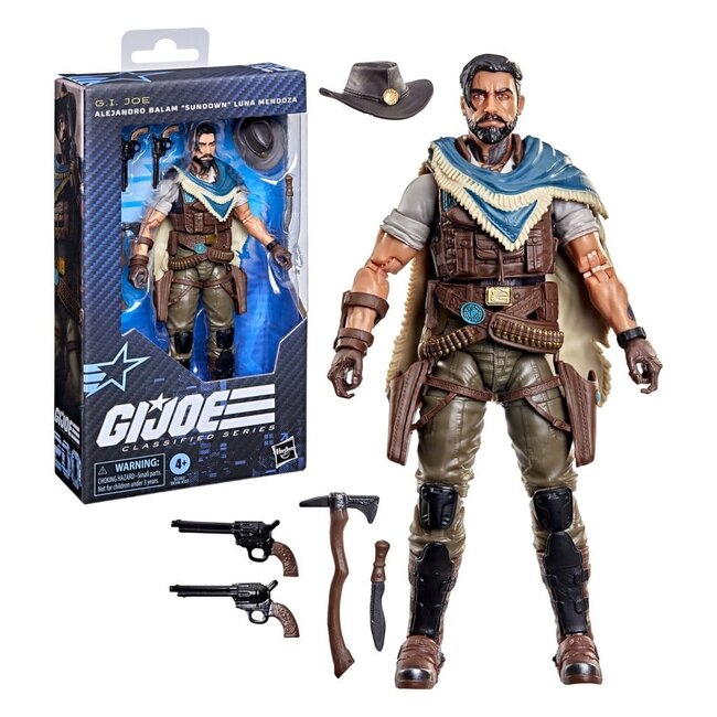 G.I. Joe Classified Series Action Figure #200 Alejandro Balam "Sundown" Luna Mendoza 15 cm
