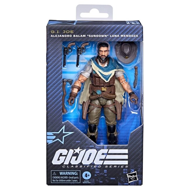 GI Joe Classified Series Actionfigur Nr. 200 Alejandro Balam „Sundown“ Luna Mendoza 15 cm