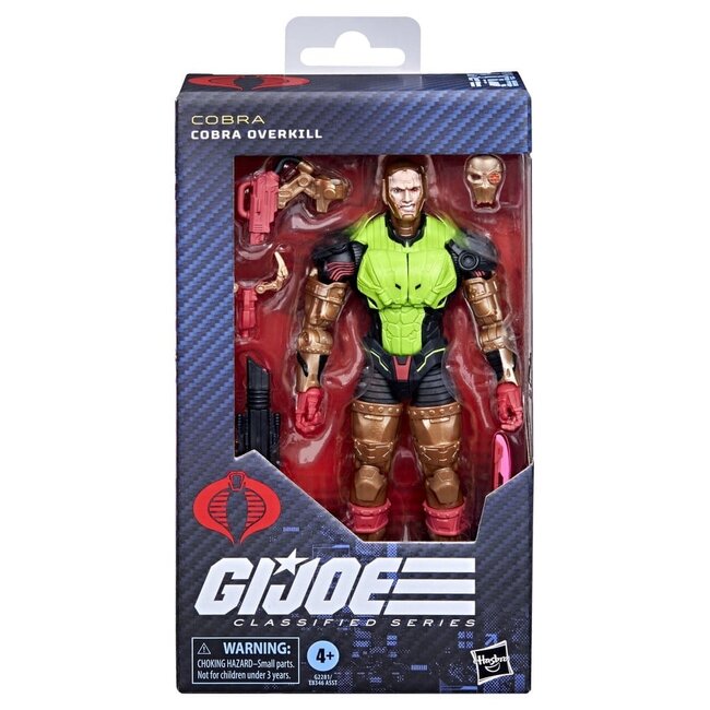 GI Joe Classified Series Actionfigur Nr. 201 Cobra Overkill 15 cm