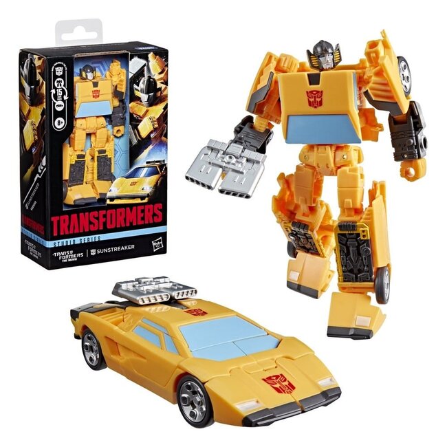 The Transformers: The Movie Studio Series Deluxe Class Action Figure Sunstreaker 11 cm