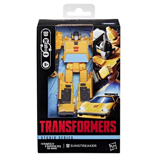 The Transformers: The Movie Studio Series Deluxe Class Action Figure Sunstreaker 11 cm