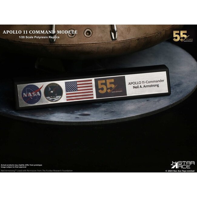 Apollo 11 Replica 1/20 Command Module (DX) 20 cm