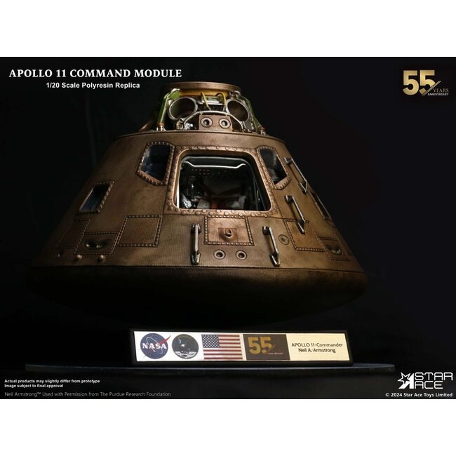 Apollo 11 Replica 1/20 Command Module (DX) 20 cm