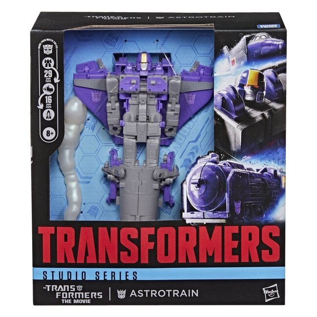 The Transformers: The Movie Studio Series Leader Class Action Figure Astrotrain 17 cm