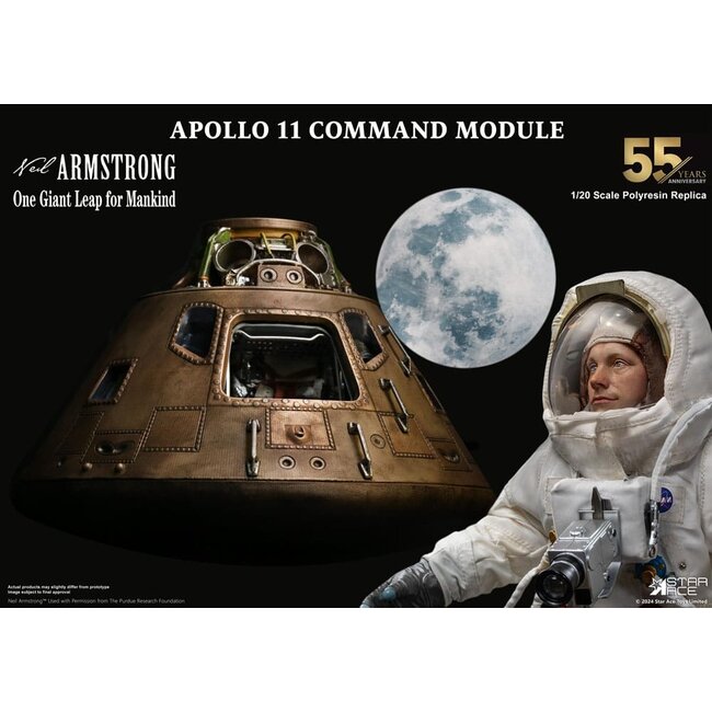 Apollo 11 Nachbau 1/20 Kommandomodul (DX) 20 cm