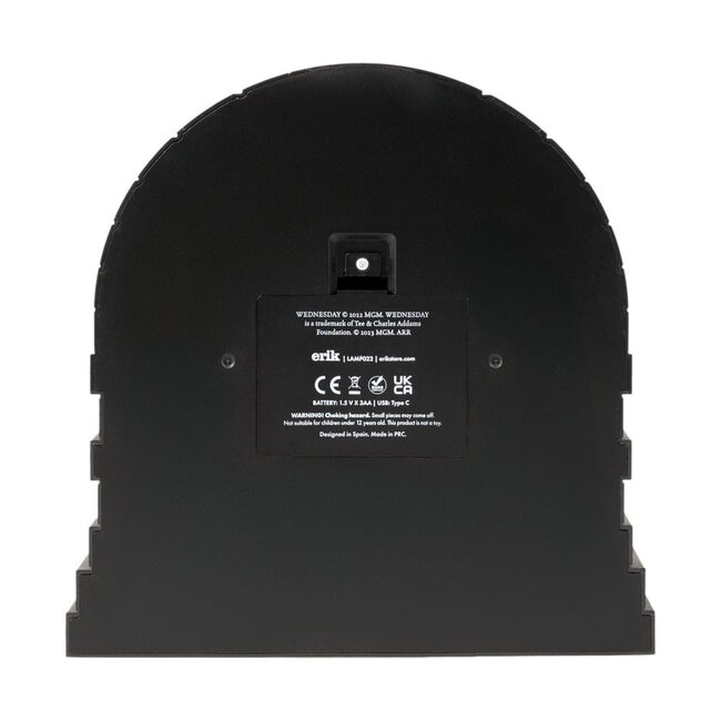 Wednesday Lamp with USB-C Ophelia Hall Window