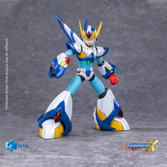 Mega Man X Exquisite Basic Series  Actionfigur X Falcon Armor Version 15 cm