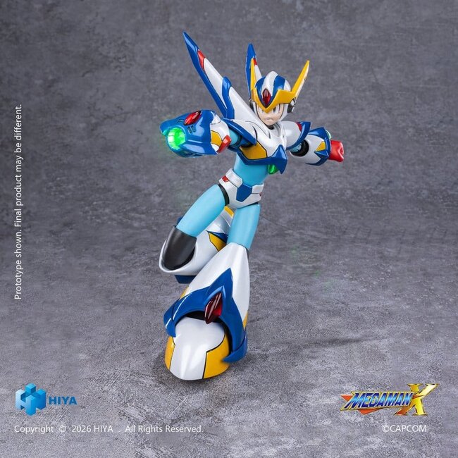 Mega Man X Exquisite Basic Series  Actionfigur X Falcon Armor Version 15 cm