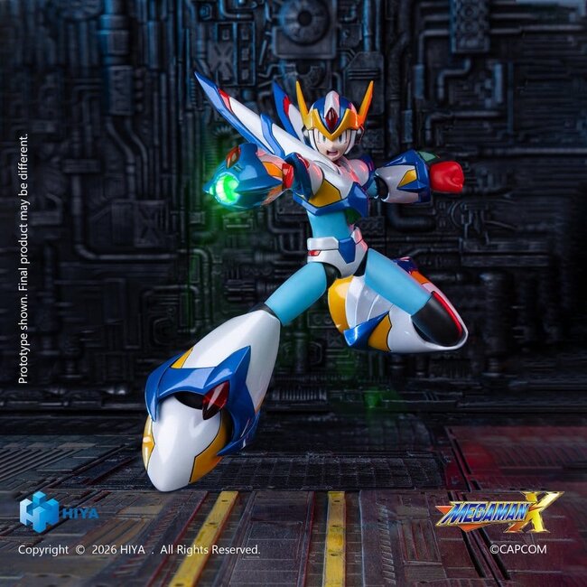 Mega Man X Exquisite Basic Series  Actionfigur X Falcon Armor Version 15 cm