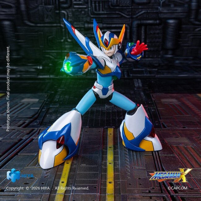 Mega Man X Exquisite Basic Series  Actionfigur X Falcon Armor Version 15 cm